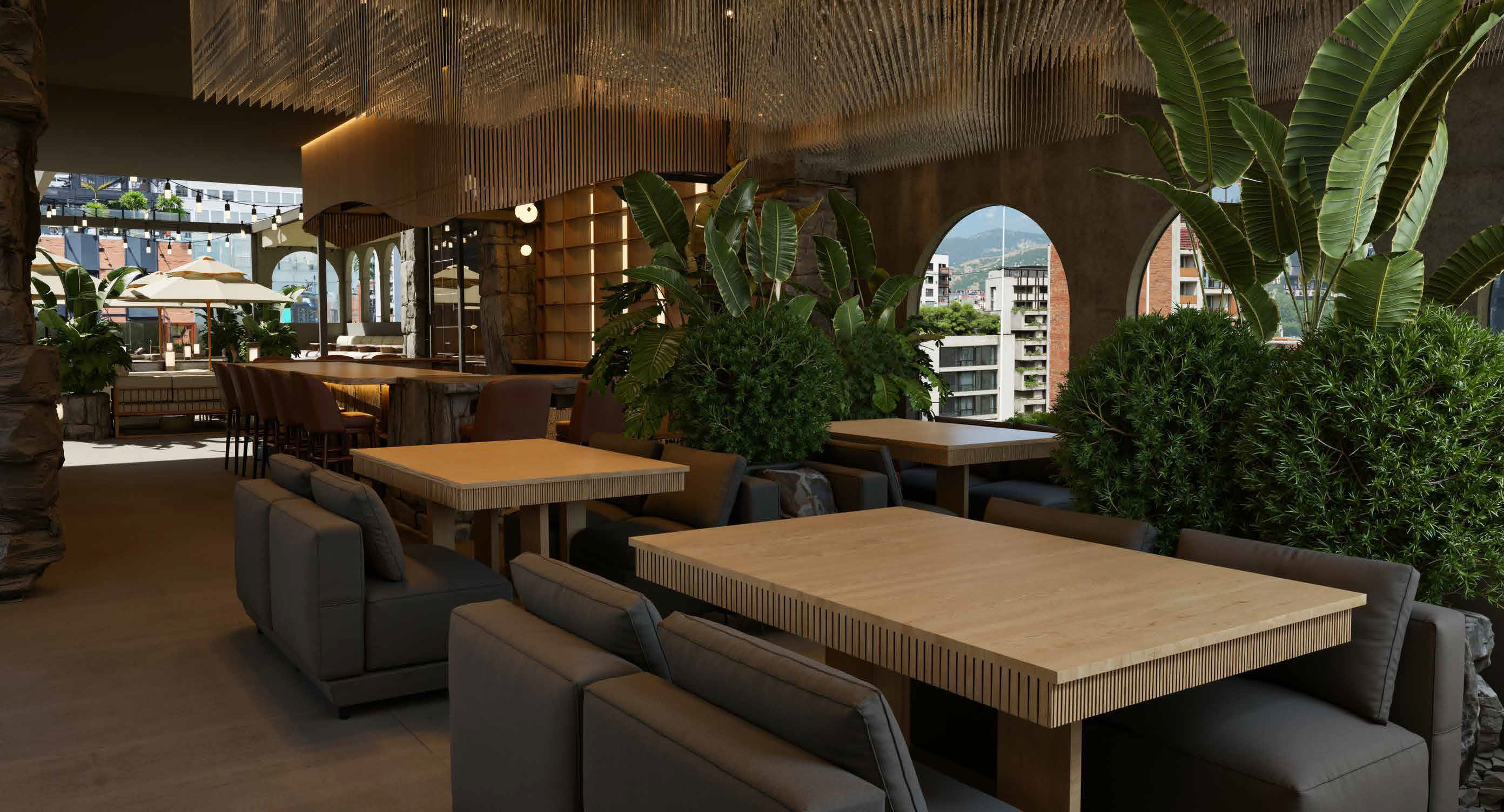 Club house interior